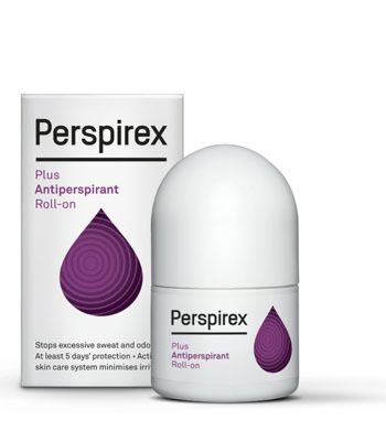 Perspirex Plus Roll-On Antiperspirant, Antiperspirant Roll-On, 25ml