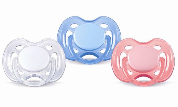 Avent Suzete 0-6 luni Free Flow 0%BPA, Suzete, 2buc