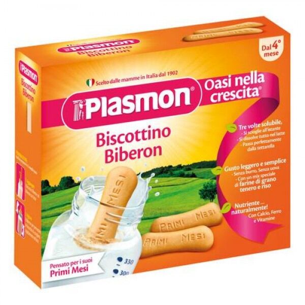 Plasmon Biscuiti Intregi Pentru Biberon 4+Luni, Biscuiti, 320gr