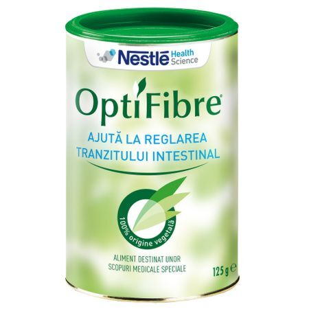 Nestle OptiFibre Fibre Solubile Cu Efect Prebiotic, Fibre, 125gr