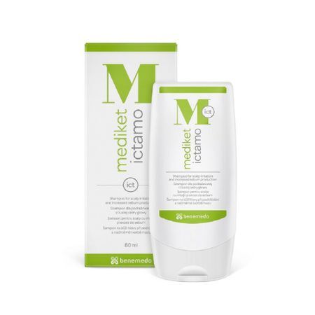 Mediket Ictamo Sampon Dermatologic, Sampon, 80ml