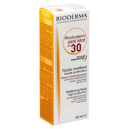 Bioderma Photoderm AKN MAT Fluid SPF 30+, Fluid, 40ml 