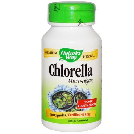 Secom Chlorella Micro-Algae 410mg Capsule Vegetale, 100buc