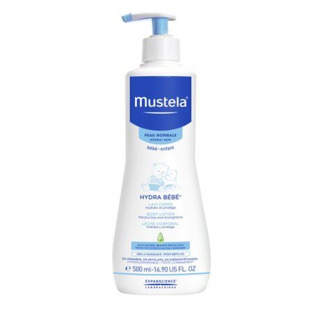 Mustela Hydra Bebe Lotiune de Corp Hidratantă Piele Normală, Lotiune, 500ml 