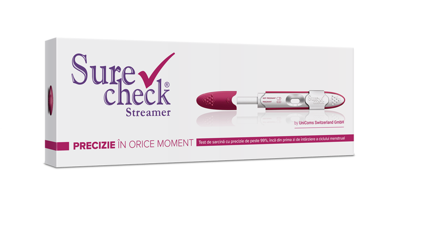Test Sarcina Sure Check Streamer, Test, 1buc