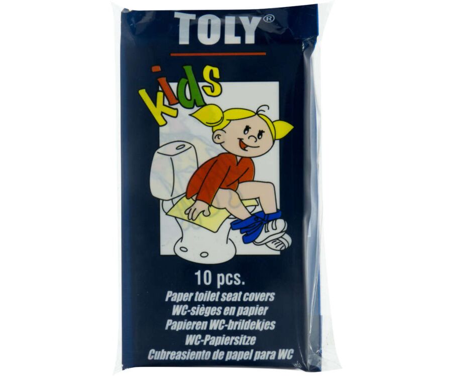Folii Protectoare Sterile Pentru Vasul De Toaleta Toly Kids, 10 buc