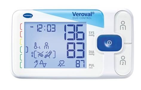 Hartman Veroval Tensiometru Duo Control Large Circumferinta 32-42 cm, Tensiometru, 1buc