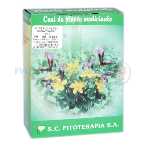 Fitoterapia Ceai Sunatoare, Ceai, 100g-0