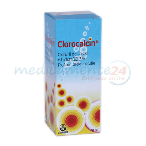Clorocalcin Solutie, Solutie, 50ml-0 Clorocalcin Solutie, Solutie, 50ml-0
