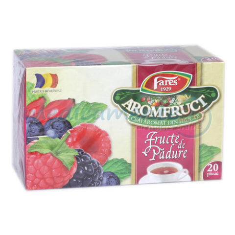 FARES Ceai Fructe de Padure, Pliculete, 20buc-0 FARES Ceai Fructe de Padure, Pliculete, 20buc-0