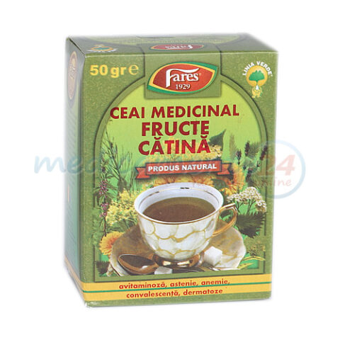 FARES Ceai Catina Fructe, Punga, 50g-0