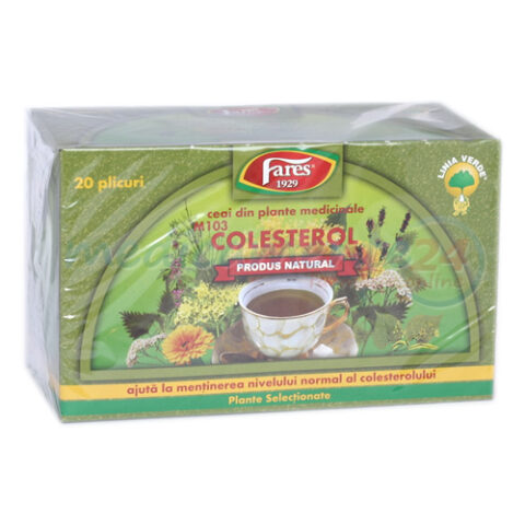 FARES Ceai Colesterol, Pliculete, 20buc-0