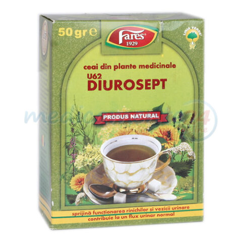 FARES Diurosept Ceai Diuretic, Punga, 50g-0 FARES Diurosept Ceai Diuretic, Punga, 50g-0