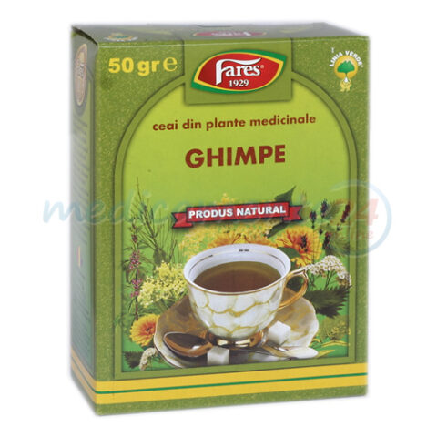 FARES Ceai Ghimpe Iarba, Punga, 50g-0 FARES Ceai Ghimpe Iarba, Punga, 50g-0