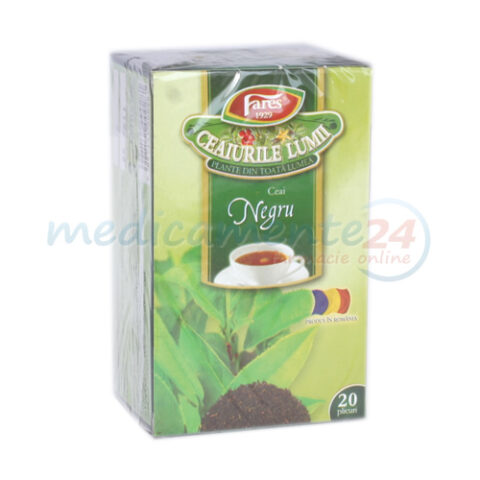FARES Ceai Negru, Pliculete, 20buc-0 FARES Ceai Negru, Pliculete, 20buc-0