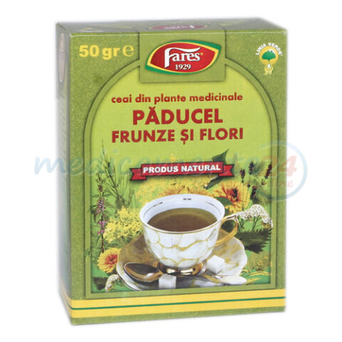 FARES Ceai Paducel Frunze cu Flori, Punga, 50g-0