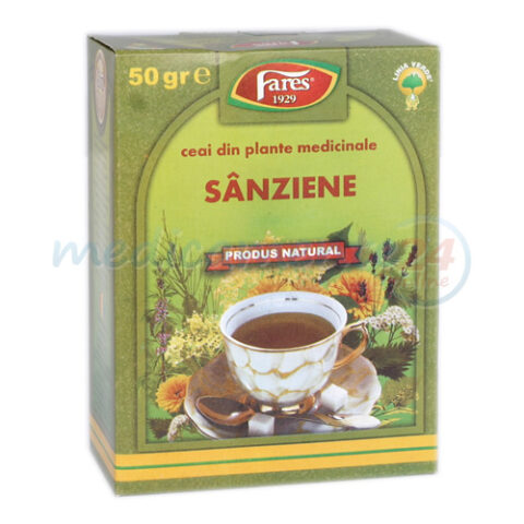 FARES Ceai Sanziene Iarba, Punga, 50g-0