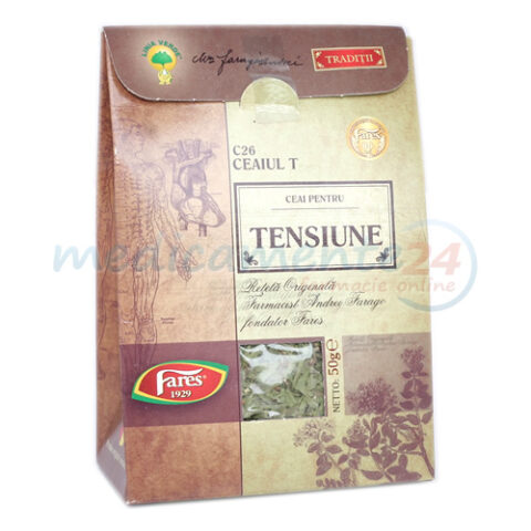 FARES Ceai T Contra Hipertensiunii, Punga, 50g-0