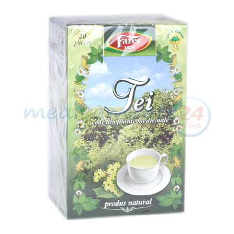 FARES Ceai Tei, Pliculete, 20buc-0