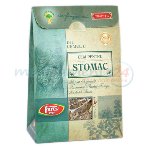 FARES Ceai U pt. Ulcer si Gastrita, Punga, 50g-0 FARES Ceai U pt. Ulcer si Gastrita, Punga, 50g-0