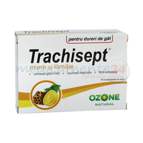 Trachisept Miere si Lamaie Comprimate Supt, Comprimate, 16buc-0 Trachisept Miere si Lamaie Comprimate Supt, Comprimate, 16buc-0