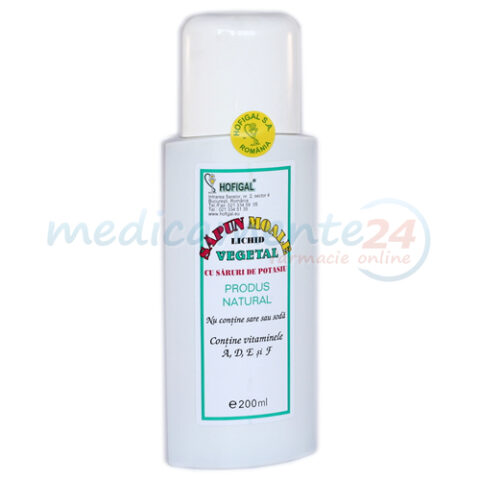 Sapun Vegetal Lichid Hofigal, Sampon, 200ml-0 Sapun Vegetal Lichid Hofigal, Sampon, 200ml-0