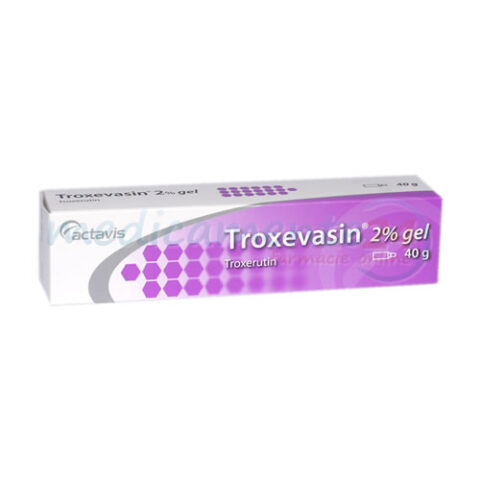 Troxevasin 2% Gel, Gel, 40g-0 Troxevasin 2% Gel, Gel, 40g-0