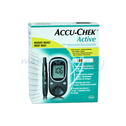 Accu-Chek Active Kit „New” mg/dL, Kit, 1buc-0 Accu-Chek Active Kit "New" mg/dL, Kit, 1buc-0