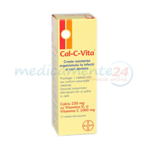 Cal C Vita Comprimate Efervescente, Comprimate Efervescente, 10buc-0