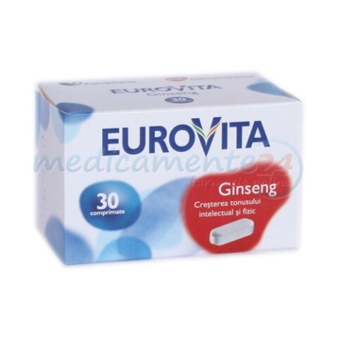 Eurovita Ginseng Comprimate, Comprimate, 30buc-0 Eurovita Ginseng Comprimate, Comprimate, 30buc-0
