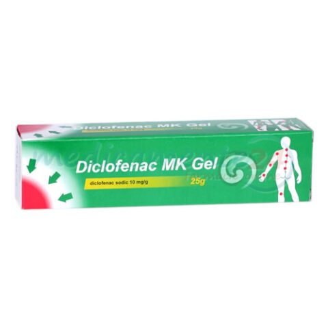 Diclofenac MK 1% Gel, Gel, 25g-0 Diclofenac MK 1% Gel, Gel, 25g-0