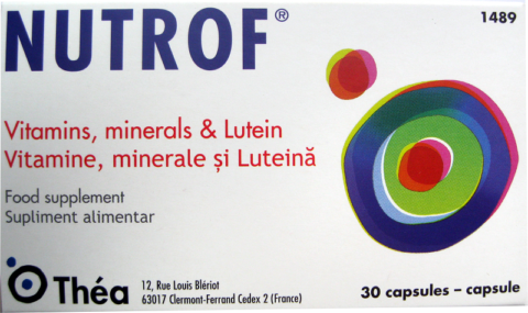 Nutrof Vitamine Minerale Luteina, Capsule, 30 buc-0