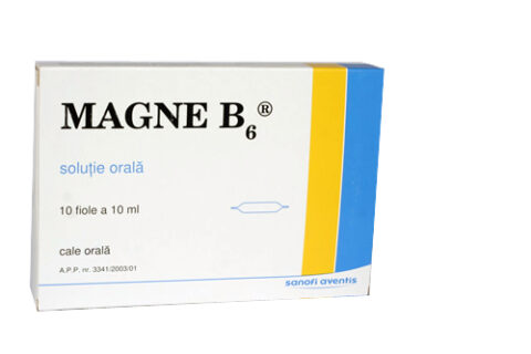 Magne B6 Fiole 10ml, Fiole, 10buc-0 Magne B6 Fiole 10ml, Fiole, 10buc-0