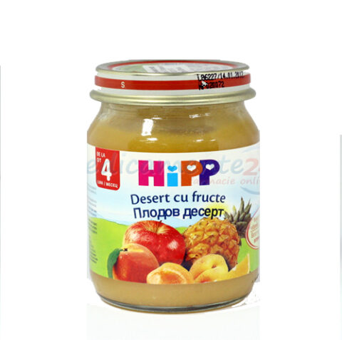 Hipp Desert De Fructe Piure, Piure, 125g-0