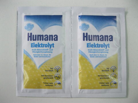Humana Electrolit Banane Saruri Rehidratare Orala, Folie Cu 2 x 6.25 gr, Pulbere, Folie 2 x 6.25 gr-0