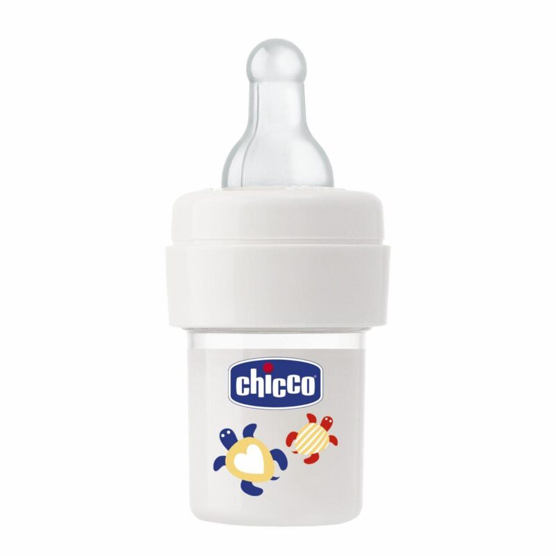 Chicco Biberon Plastic Pentru Medicamente Tetina Silicon (0+) 60ml, Biberon, 1buc-0