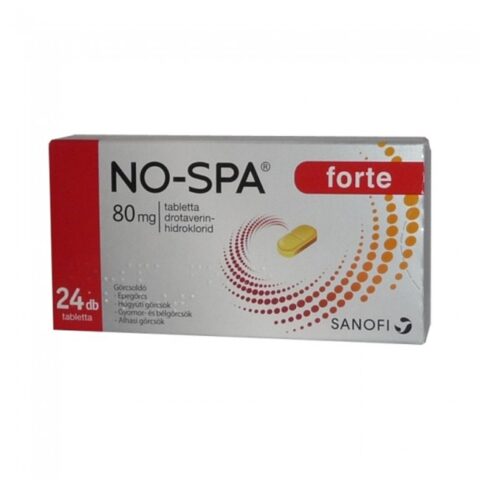 No-Spa Forte 80mg Tablete, Tablete, 24buc-0 No-Spa Forte 80mg Tablete, Tablete, 24buc-0