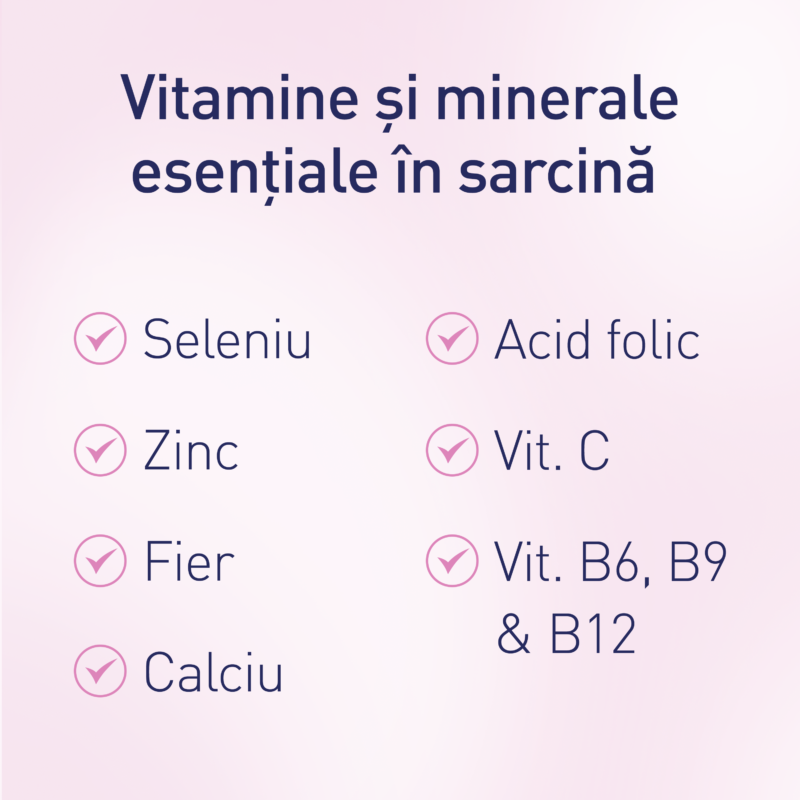 Elevit 1 Multivitamine pentru perioada de pre-conceptie si sarcina - 30 comprimate-48535