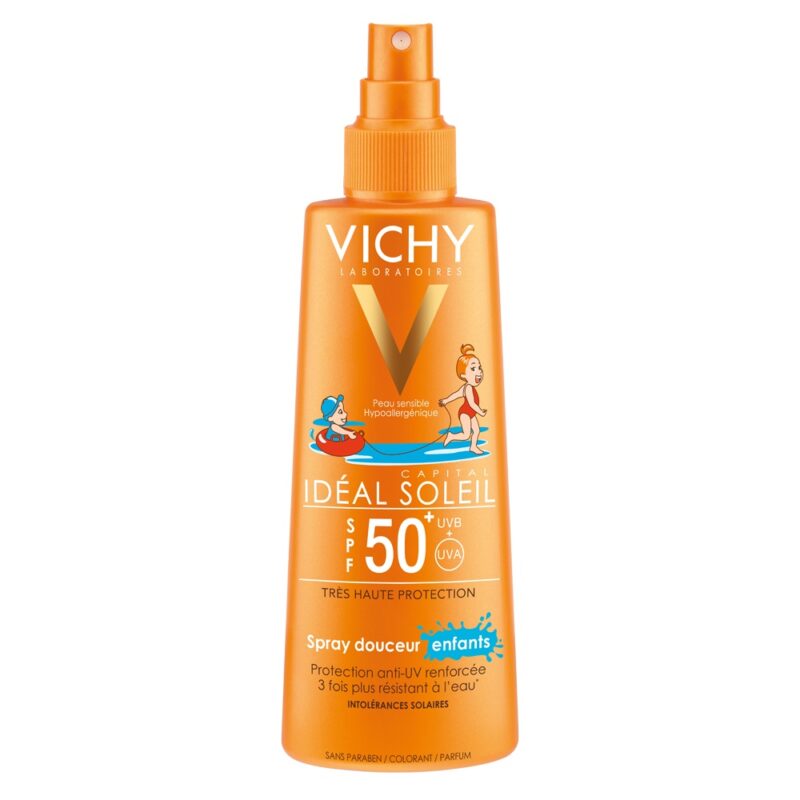 Vichy Ideal Soleil Spray Delicat Copii Extra Sensitive SPF 50+, Spray, 200ml-0