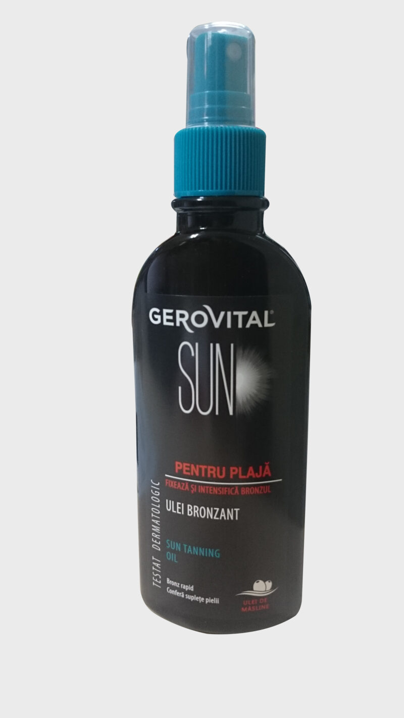 Gerovital Sun Ulei Bronzant Pentru Plaja, Ulei, 150ml-0