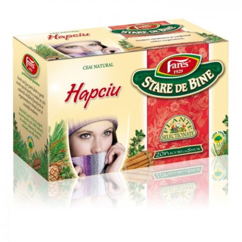 FARES Stare De Bine Ceai Hapciu, Pliculete, 20buc-0