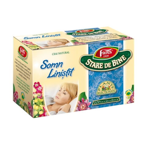 FARES Stare De Bine Ceai Somn Linistit, Pliculete, 20buc-0