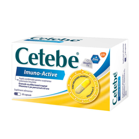 Cetebe Imuno Active Capsule, Capsule, 30buc-0 Cetebe Imuno Active Capsule, Capsule, 30buc-0