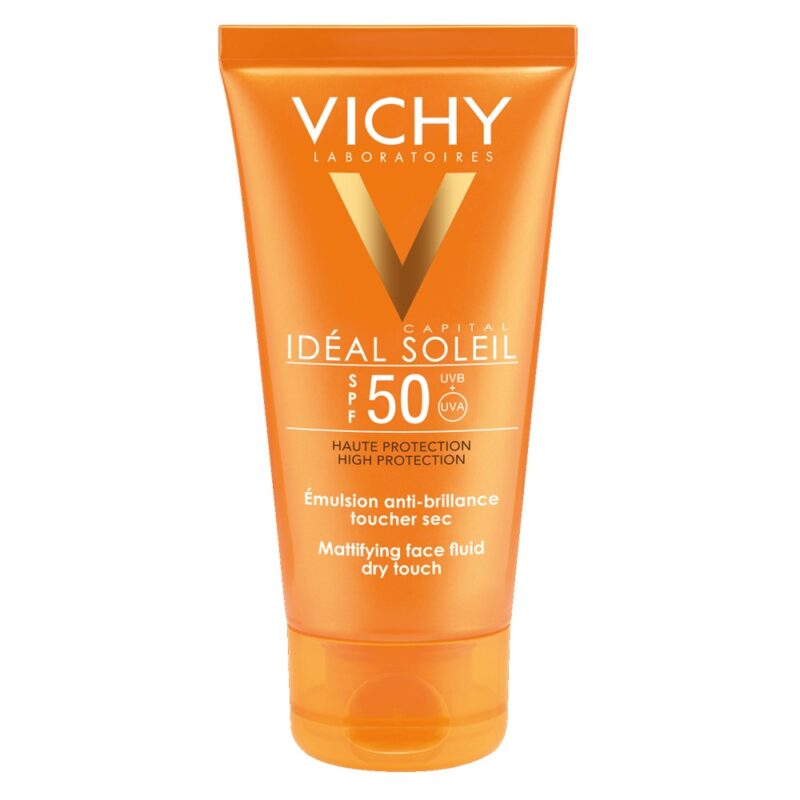 VICHY Ideal Soleil Emulsie Matifianta Fata Dry Touch SPF 50, Emulsie, 50ml-46828