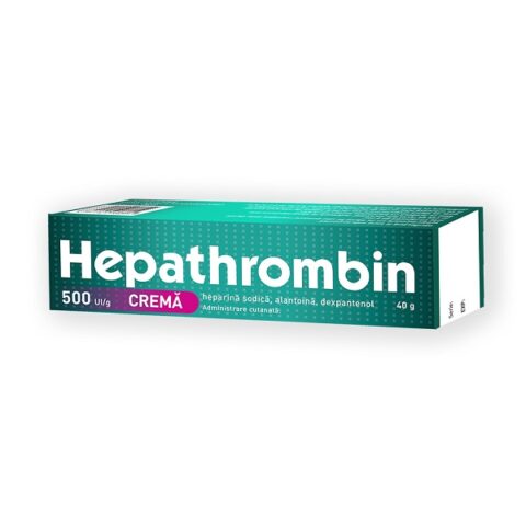 Hepathrombin 500UI/g Crema, Crema,40g-0