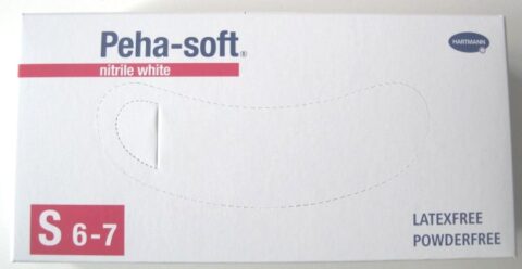 HARTMANN Peha-Soft Manusi Examinare S, Nitril Albe, Manusi Examinare, 100buc-0