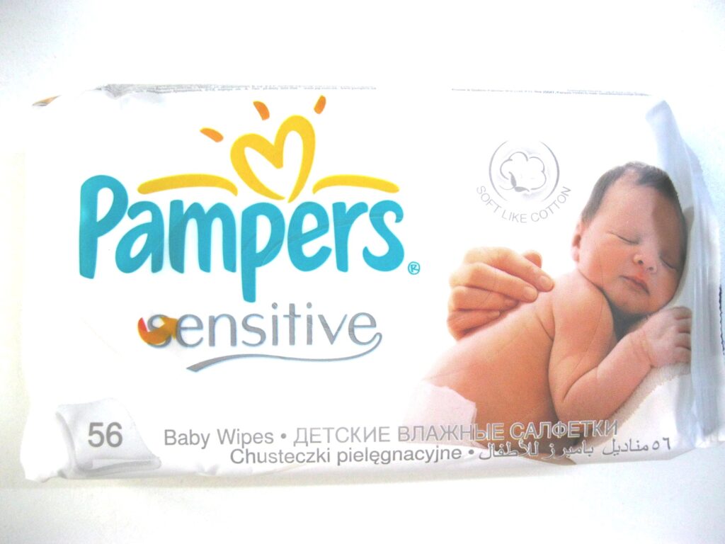 Pampers Servetele Sensitive Rezerva, Servetele Umede, 56buc-0