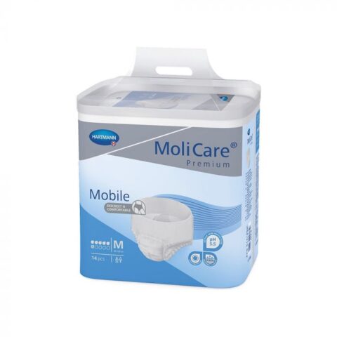 Hartmann Molicare Premium Mobile Chilot Adulti pentru Incontinenta Severa Marimea M, Scutece Adulti, 14buc-0