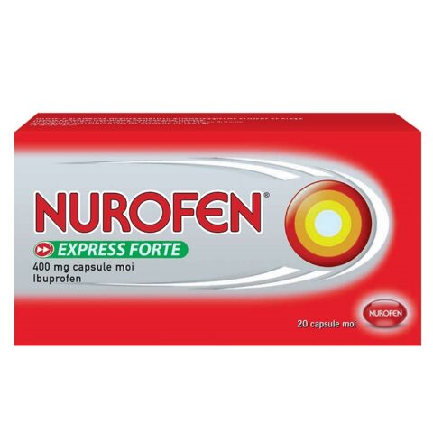 Nurofen Express Forte 400 mg Capsule Moi , Capsule Moi , 20buc-0 Nurofen Express Forte 400 mg Capsule Moi , Capsule Moi , 20buc-0