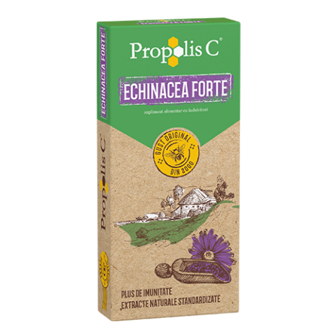Propolis C Echinacea Forte Comprimate, Comprimate, 30buc-0 Propolis C Echinacea Forte Comprimate, Comprimate, 30buc-0